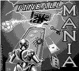 Pinball Mania (Europe) Title Screen